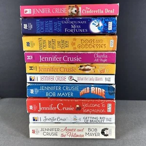 Julie Crusie 10 Paperback Book Lot Lady Wild Ride Temptation Bradley Cinderella - Picture 1 of 21