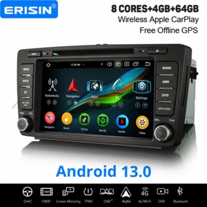 64GB Android 13 DAB+ Autoradio Für Skoda Octavia Rapid Roomster Superb Yeti Navi - Bild 1 von 24