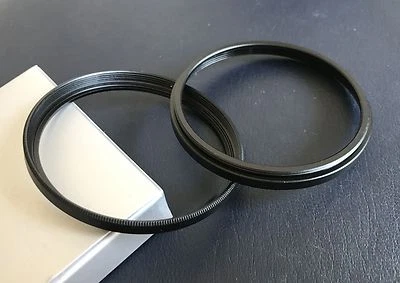 58-58 Step Spacer tube filter extension ring Adapter male female 58mm Pack of 2 - Image 1 of 4