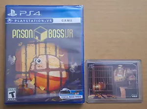 Prison Boss PSVR Limited Run Games LRG PS4 Playstation 4 Brand New/Sealed w/Card - Picture 1 of 9