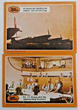 Battle of Britain A &BC Chewing Gum Cards No's  47 48 Spitfire Productions 1969