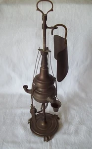 Antique Brass Hookah Pot 3 ports, hood, and tools - Picture 1 of 16