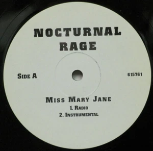 Nocturnal Rage - Miss Mary Jane / VG+ / 12"", Maxi - Bild 1 von 1