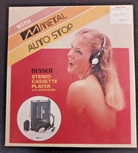 Mejor Reproductor de Cassette Estéreo con Auriculares - Nuevo en Caja - Imagen 1 de 6