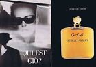 PUBLICITE ADVERTISING 114 1993 GIORGIO ARMANI le nouveau parfum "Gio" (2 pages)