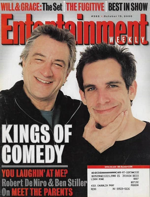 Entertainment Weekly Magazine October 13 2000 Robert DeNiro Ben Stiller  - Image 1 of 3