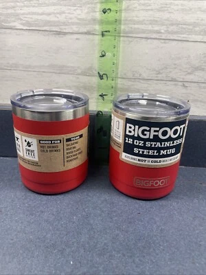 Tazas Bigfoot de acero inoxidable de 12 onzas no Yeti ni Contigo Foto 1 de 4