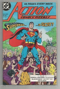 CÓMICS DE ACCIÓN # 606 * SUPERMAN * DEADMAN * LINTERNA VERDE * DC COMICS * 1988 - Imagen 1 de 1