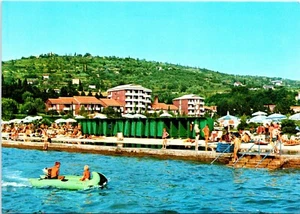 Playa, Balsa de Goma Swin Trunks Hotel Lucija Portoroz Eslovenia POSTAL - Imagen 1 de 2