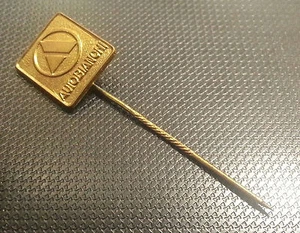 Autobianchi Anstecknadel golden 14x15mm - 70er Jahre alt+original - Bild 1 von 1