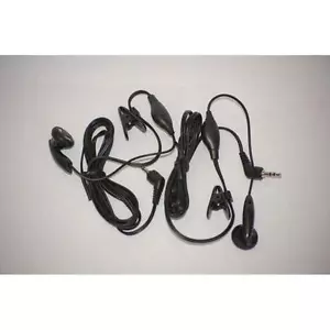 MOTOROLA EARPIECE MICROPHONE PTT SUITS MJ279R UHF HANDHELD RADIOS PAIR - Picture 1 of 1