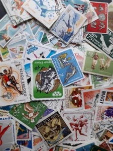 750 verschiedene Briefmarken Sport/Olympia/Commonwealth Games - Bild 1 von 1