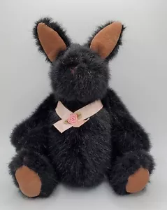 Vintage North American Bear Co. Jointed Bunny Rabbit Hopwood Jr. 1989 Black - Picture 1 of 9