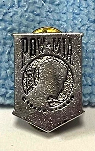 P.O.W. Pin "Real" Pewter Lead Free Great to Customize Jacket Vest Hat Boots New - Picture 1 of 2