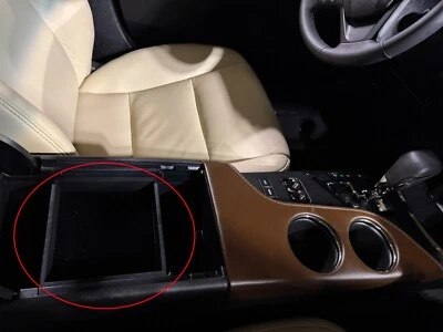2013-2018 Toyota Avalon Genuine OEM Pocket Console Box Tray - Black 58825-07020 - Image 1 of 4