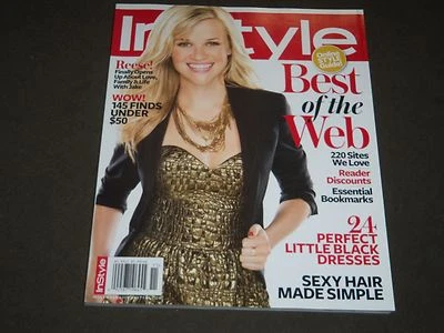 2009 NOVEMBER IN STYLE MAGAZINE - REESE WITHERSPOON COVER - FASHION - J 2876 - Image 1 of 2