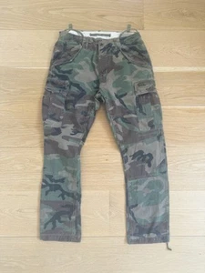 Polo Ralph Lauren Men's Slim Utility Camo Design Cargo Pants vintage 34x30 (36) - Picture 1 of 13