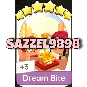 1 x Dream bite 6⭐ sticker Monopoli_Go! - Top Seller ( SUPERFAST SEND)  - Picture 1 of 1