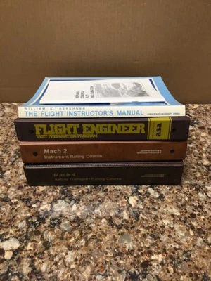 JEPPESEN SANDERSON FLIGHT RATING COURSES MACH 2 4 INSTRUCTORS MANUAL & MORE! - Image 1 of 4