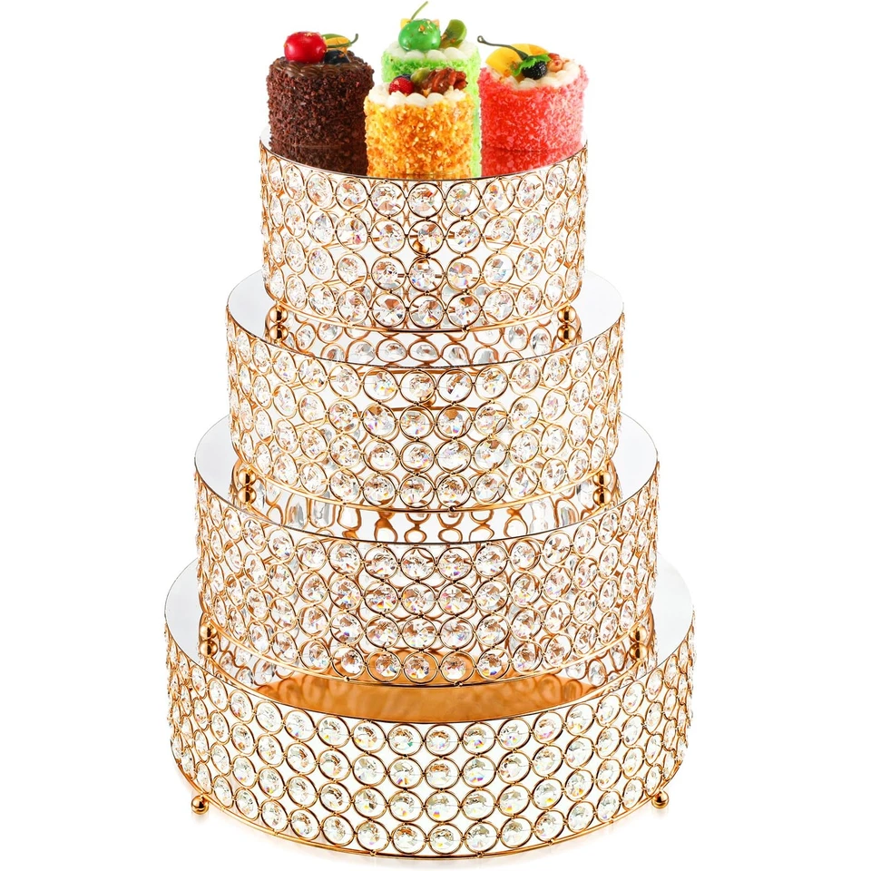 Cake Stand Set 4 Pcs 8 | 10 | 12 - Image 1 of 4
