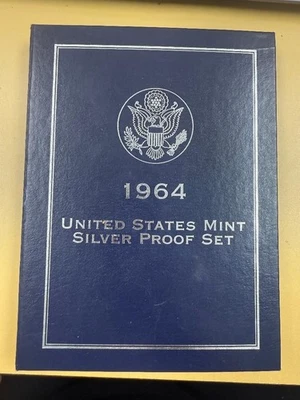 1964 US MINT SILVER PROOF SET IN PRESENTATION BOX - Image 1 of 3