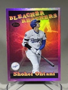 2025 Topps Update #BR-1 Shohei Ohtani Pink Foil Bleacher Reachers Dodgers - Picture 1 of 3