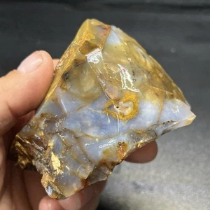 10oz Polka Dot Agate. Madras Oregon Lapidary Rough For Cabbing #15 - Picture 1 of 10