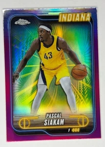 2024-25 Topps Chrome 64 Pascal Siakam Purple Refractor - Bild 1 von 2