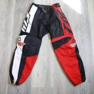 Fly Racing F-16 Youth 24 Padded Pant Red White  - Picture 1 of 11