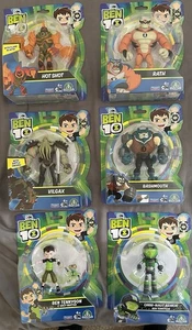 New & Sealed Ben 10 Cartoon Network Action Figures Bundle x 6 - Picture 1 of 2