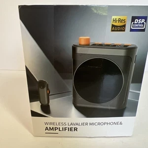 Sprachverstärker mit magnetischem kabellosem Lavalier-Ansteckmikrofon für Lehrer... - Bild 1 von 4