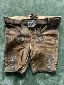 Tracht Krachlederne Lederhose (52) - Bild 1 von 4