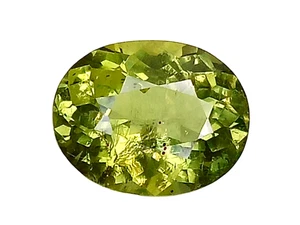 4.230CTS Top impresionantes gemas ovaladas de apatita natural amarilla, video en descripción - Imagen 1 de 3