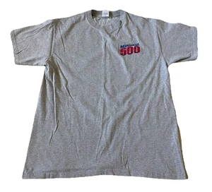 Indianapolis 500 Indy Car 2010 Amboss grau doppelseitiges T-Shirt Herren XL - Bild 1 von 5