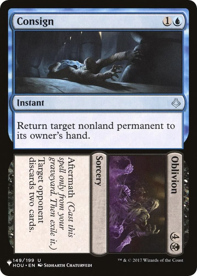 Consign // Oblivion The List Reprints NM MTG Non-Foil - Image 1 of 1
