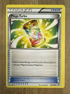 Mega Turbo 86/108 - LP XY Roaring Skies - Pokemon Alignment Dot Error Misprint - Picture 1 of 2
