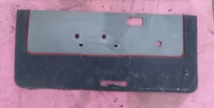 PASSENGER SIDE ORIGINAL DOORCARD / DOOR PANEL, FOR MK3 ESCORT XR3i, RED PIPING - Picture 1 of 9