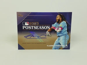 2024 Topps #PPA-VG Vladimir Guerrero Jr., Jays Autógrafo Postemporada Dorado (21/25) - Imagen 1 de 3