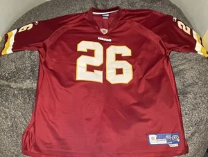 Washington Redskins Clinton Portis 26 NFL Jersey Red Size 4XL Vintage Read - Picture 1 of 14