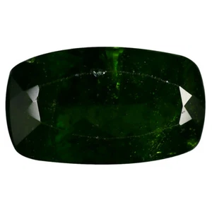 3,31 quilates corte cojín (12 x 7 mm) sin calentar/sin tratar diópsido cromado verde - Imagen 1 de 1