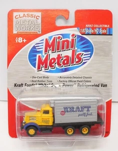 Mini Metals 30187, Kraft Foods White Super Power Refrigerated Van, HO Scale - Picture 1 of 2