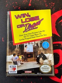 Win, Lose or Draw (Nintendo NES) &ndash; Brand New Factory Sealed &ndash; Great Condition