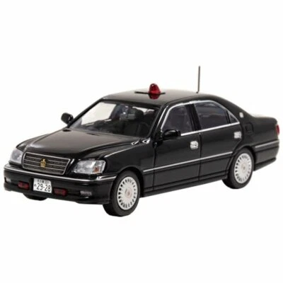 RAI'S 1/43 TOYOTA CROWN JZS175 Japan Traffic Police Force Unmarked Car H7430411 - Image 1 of 4