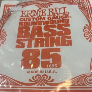 Ernie Ball Custom Gauge Round Wound Bass Guitar String 85 Rock Bass New NWT - Picture 1 of 4