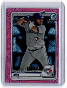 2020 Bowman Chrome Pink Mega Mojo Alejandro Kirk /199 Toronto Blue Jays #BCP-226
