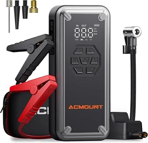 Jump Starter with Air Compressor, 3000A Car Battery Jump Starter 150PSI - Picture 1 of 7