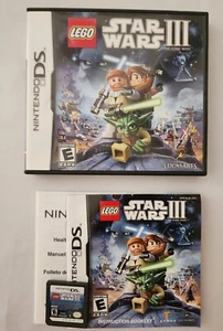 Lego Star Wars lll: The Clone Wars (Nintendo DS, 2010) CIB Tested & Works - Picture 1 of 8