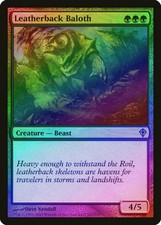 Leatherback Baloth FOIL Worldwake NM Green Uncommon MAGIC MTG CARD ABUGames