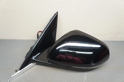 2010-2015 JAGUAR XF OEM LEFT HAND DRIVER SIDE POWER SIDE MIRROR BLACK - Изображение 1 из 4