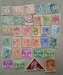 Netherlands 1800's-1900's stamp collection.  Used hinged - Picture 1 of 1